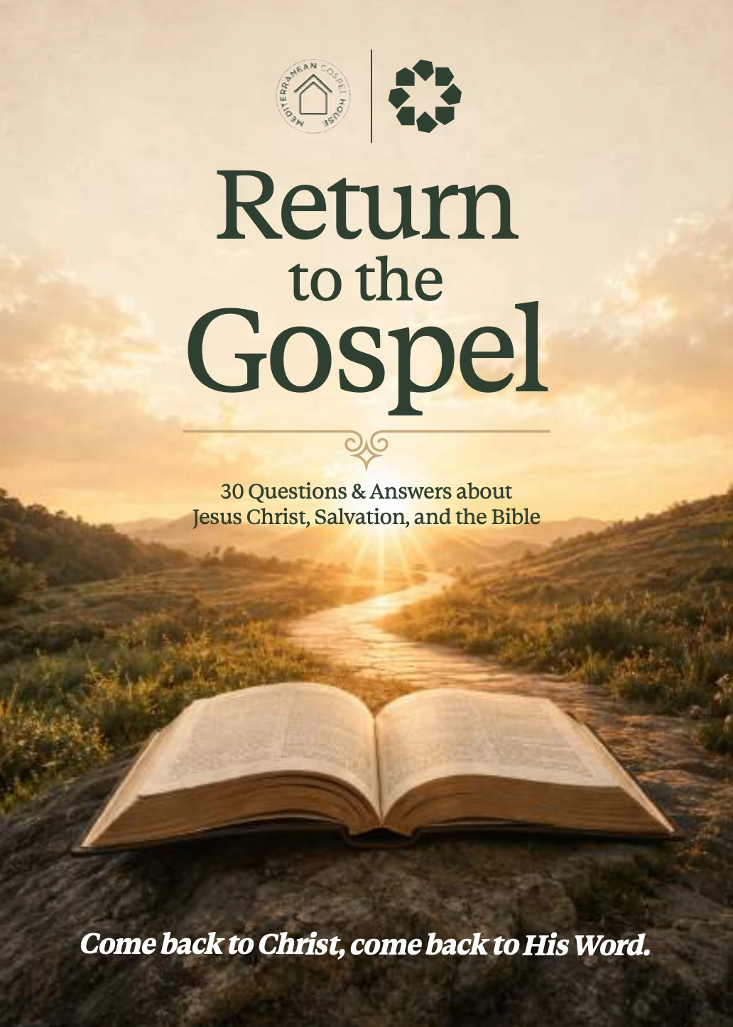 Return to the gospel tract cover